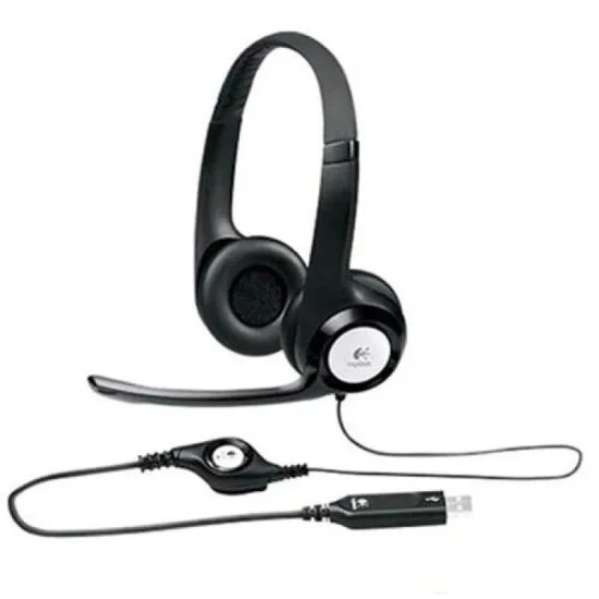Logitech H390 Usb Headset - Black